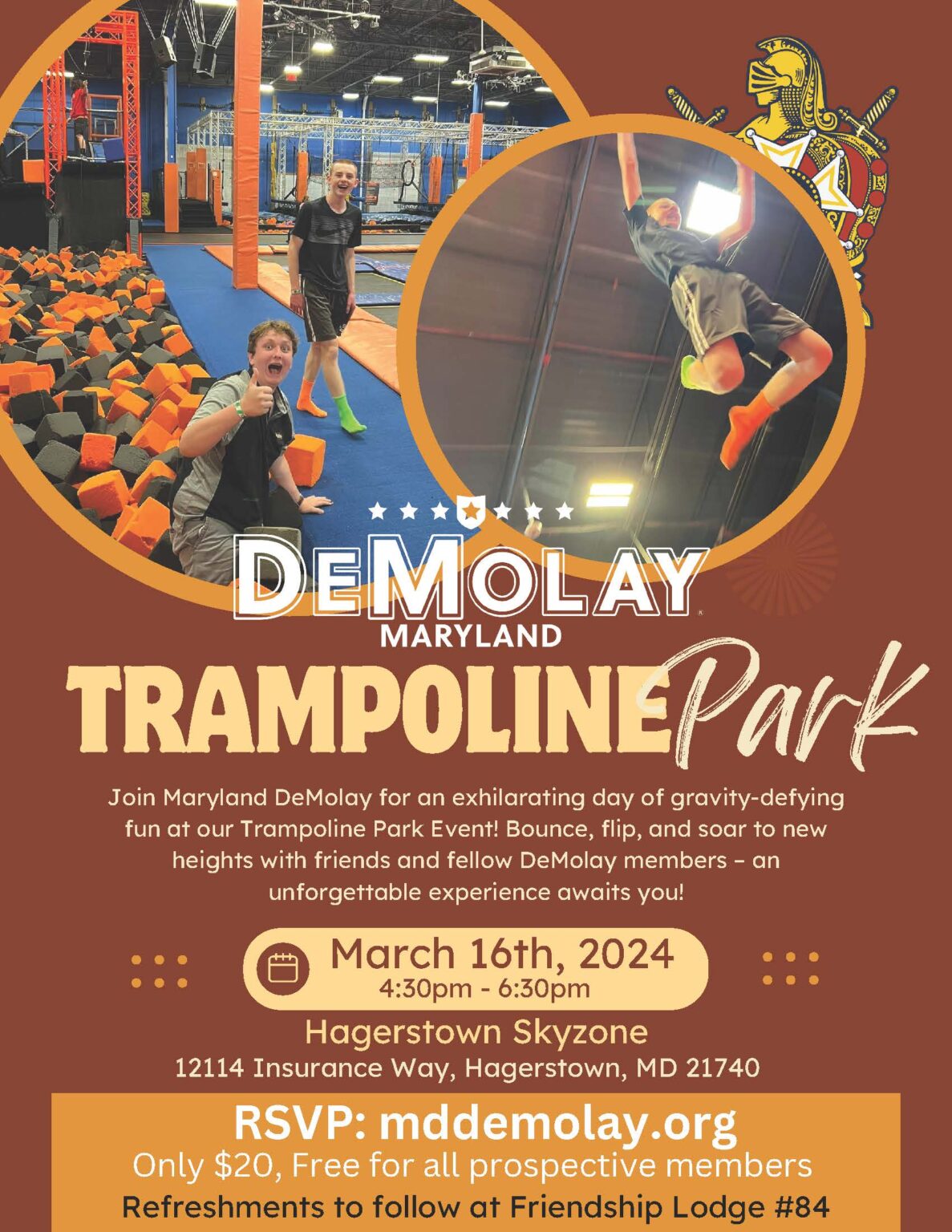 sky-zone-open-house-maryland-demolay